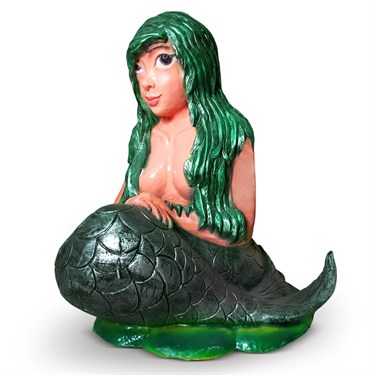 Сказочная фигура Русалка на ракушке Сказочная фигура Русалка на ракушке