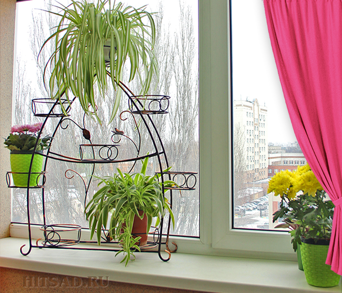 Стеллаж для цветов на подоконник купить в Москве | напольные стеллажи для цветов цена от руб