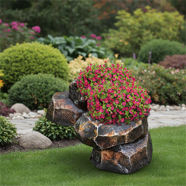 Камень кашпо