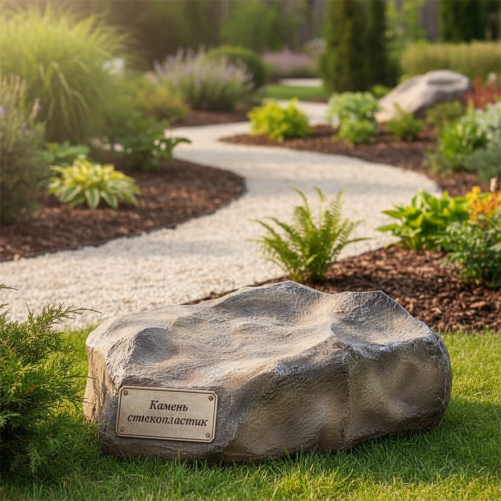 Фигуры и декоративные камни меняют пространство