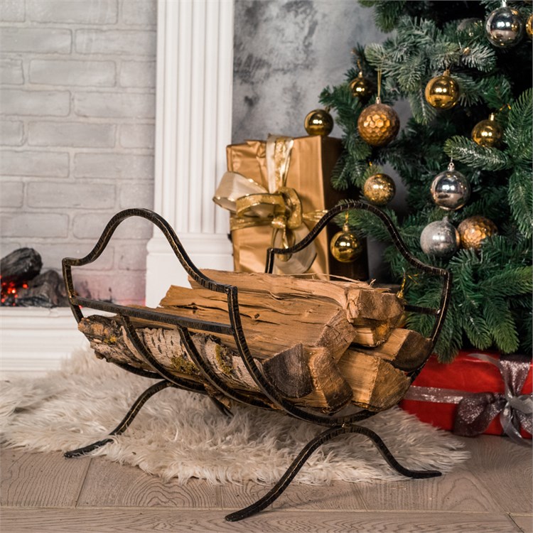 Дровница для дачи кованая 500-44 500-44 - фото 119630