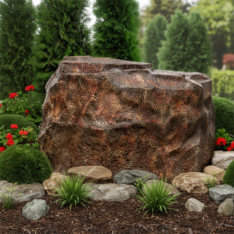 Крышка для люка и септика камень U08377 U08377 - фото 119923