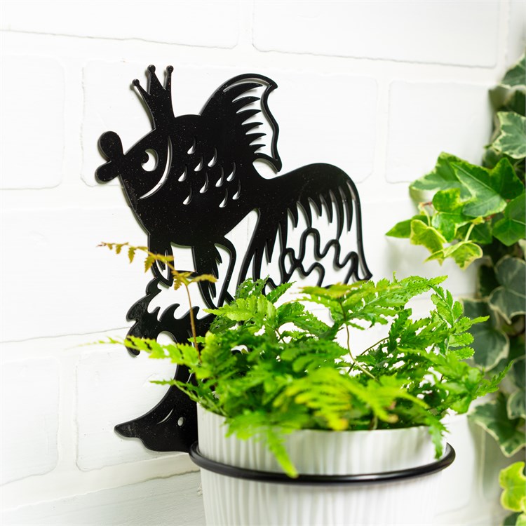 металлический держатель для кашпо