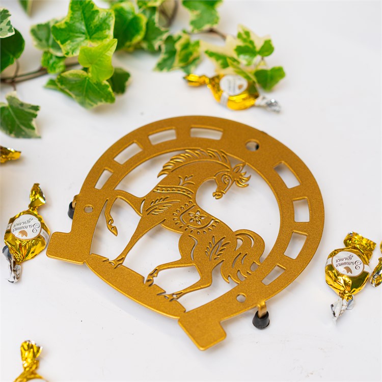 подкова цв.золотой