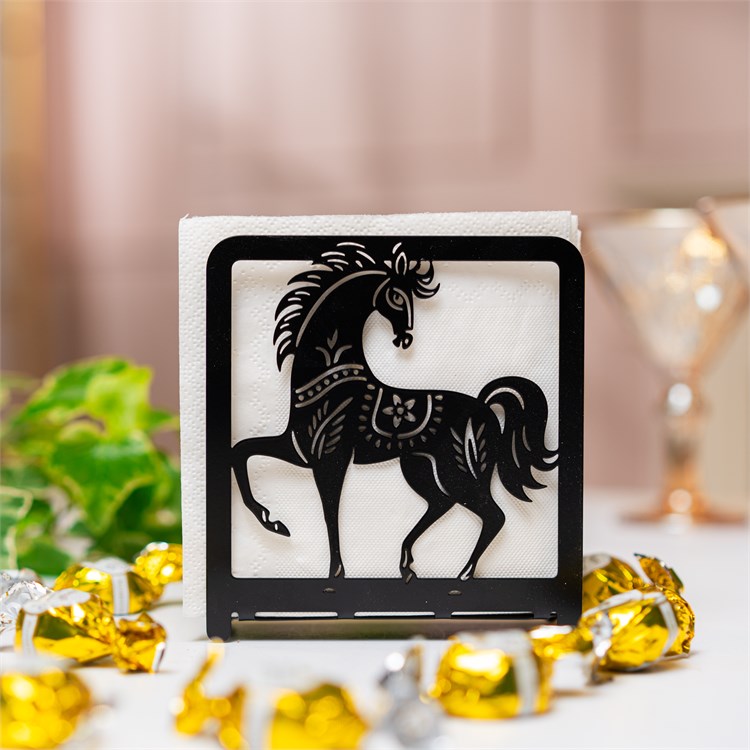 салфетница с лошадью