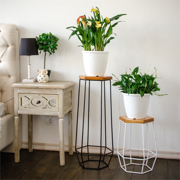 Напольная подставка для цветов 66-411 h=43см 66-411 - фото 122184