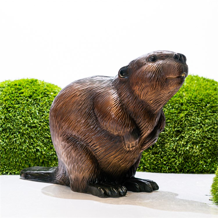 фигура садовая Бобёр малый U09393 стеклопластик
