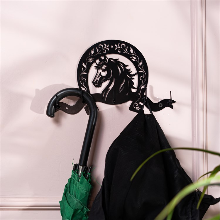 настенная стильная вешалка