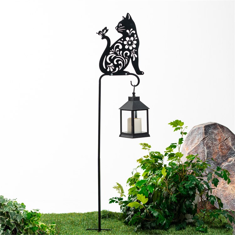 шпалера разборная Кошка с бабочкой 202-098R