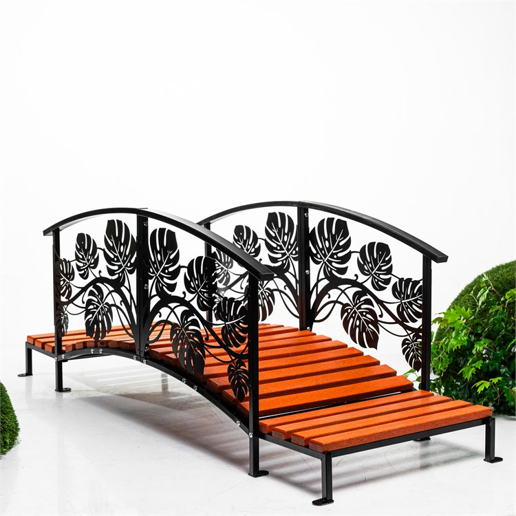 мостик декоративный Листья Монстеры 303-007R-B