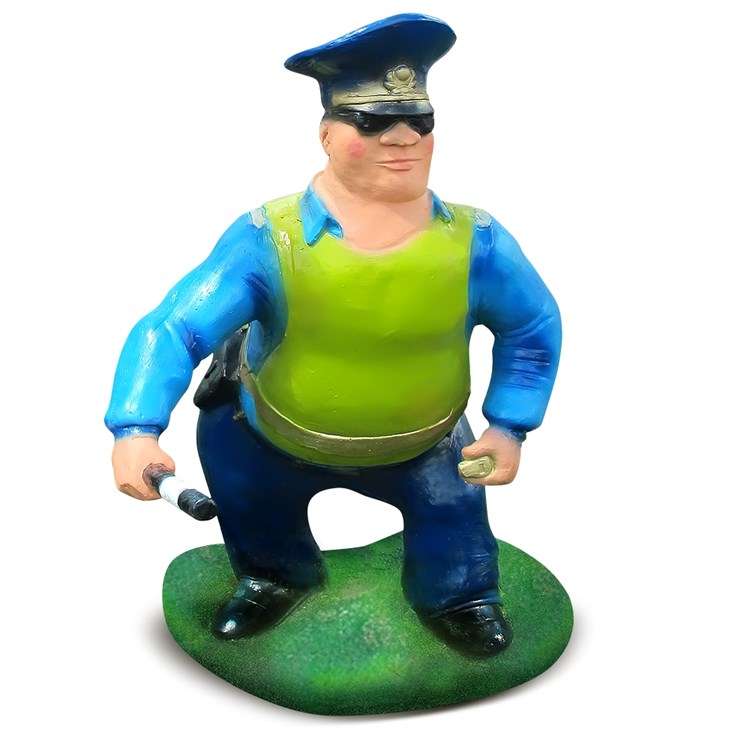 Гаишник фигура стеклопластик
