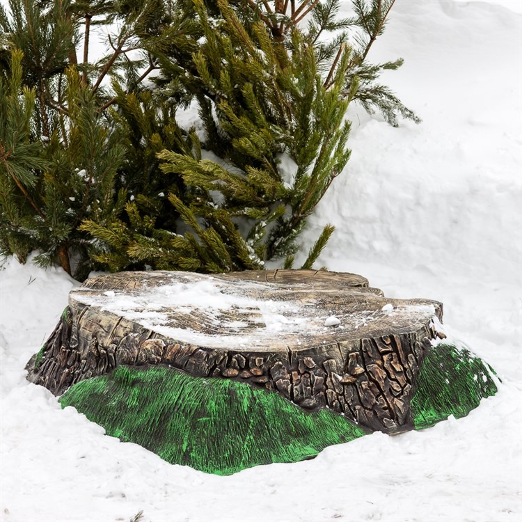 Крышка люка Пень