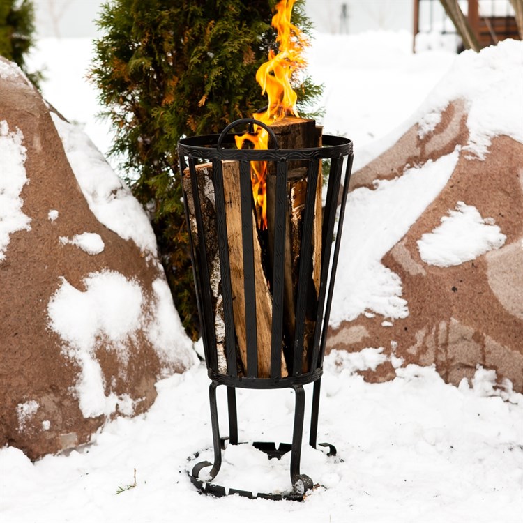 Уличный камин