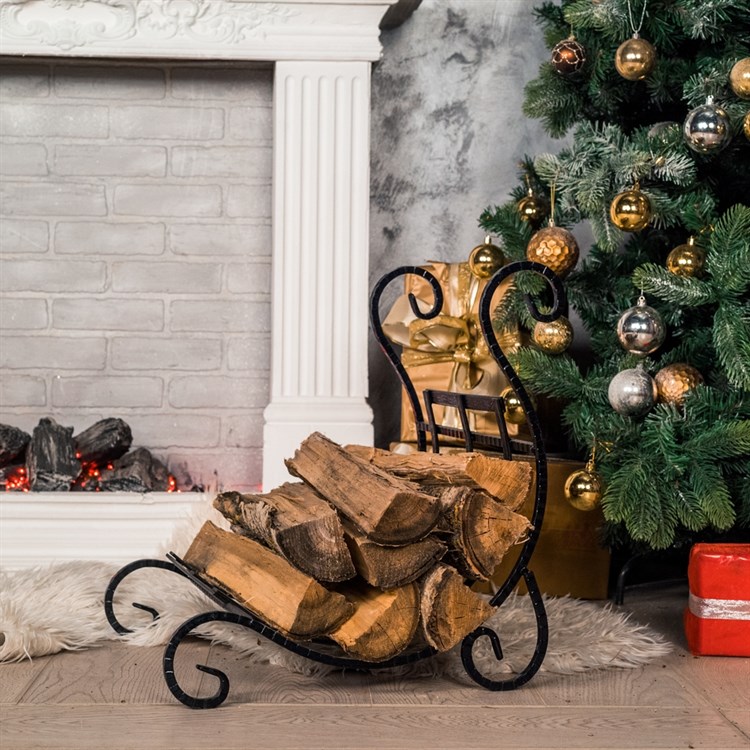 Купить кованую дровницу