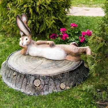 {{photo.Alt || photo.Description || 'Декоративная фигура Заяц U09067 стеклопластик'}}