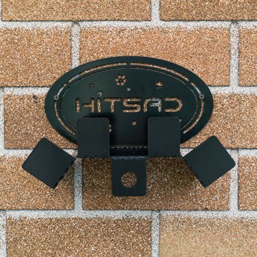 {{photo.Alt || photo.Description || 'Настенный металлический кронштейн для хранения поливочного шланга 550-059'}}