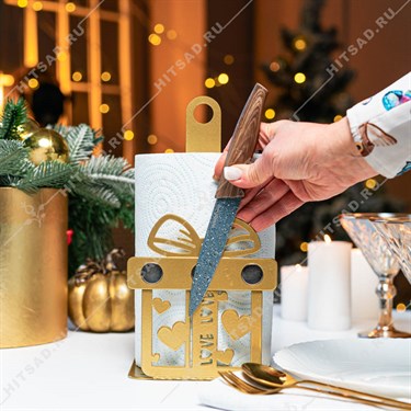 {{photo.Alt || photo.Description || 'Подставка для полотенец 300-067 с магнитным держателем ножей'}}