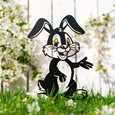 {{photo.Alt || photo.Description || 'Садовая декоративная фигура Заяц 801-263 металл h=26 см'}}