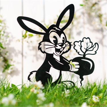 {{photo.Alt || photo.Description || 'Садовая фигура Заяц со свёклой 801-267 металл h=37 см'}}