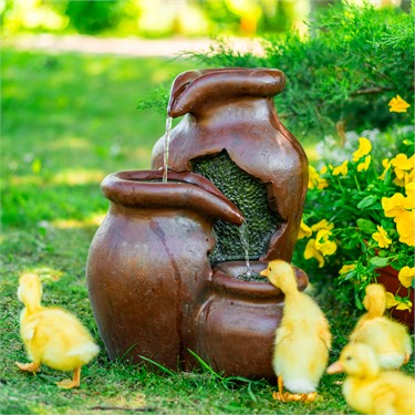 {{photo.Alt || photo.Description || 'Фонтан декоративный интерьерный U09170 полистоун, высота 46 см'}}