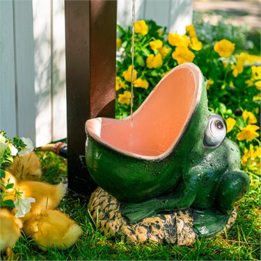 {{photo.Alt || photo.Description || 'Поддон для садовой колонки Лягушка U09317 стеклопластик'}}