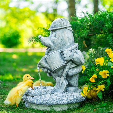 {{photo.Alt || photo.Description || 'Фонтан садовый Крот U09374-BT полистоун h=45 см'}}