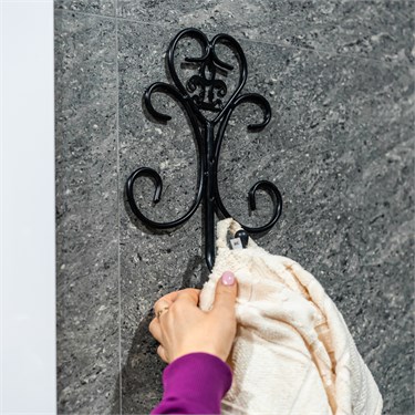 {{photo.Alt || photo.Description || 'Держатель для полотенца настенный 58-208B'}}