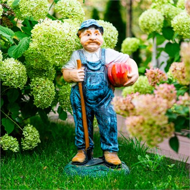 {{photo.Alt || photo.Description || 'Садовая фигура Дачник F03123 полистоун h=75 см'}}