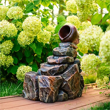 {{photo.Alt || photo.Description || 'Фонтан садовый Каменный грот U09165 стеклопластик, высота 67 см'}}