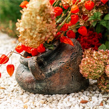 {{photo.Alt || photo.Description || 'Интерьерная скульптура Греческая амфора малая U09442 полистоун'}}