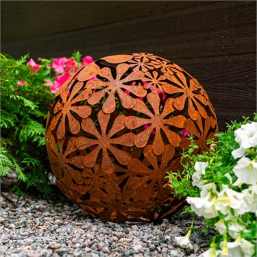 {{photo.Alt || photo.Description || 'Полигональный Шар Cor-ten 1101 d=58 см металл'}}