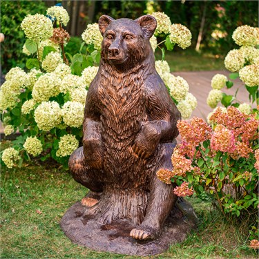 {{photo.Alt || photo.Description || 'Фигура Медведица большая FS07147 стеклопластик h=140 см'}}