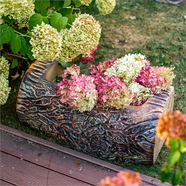 {{photo.Alt || photo.Description || 'Кашпо декоративное бревно U07899 полистоун L=70'}}
