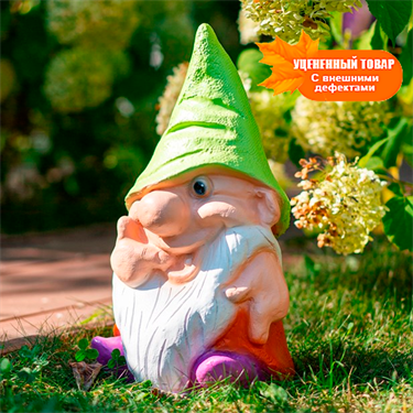 {{photo.Title}} {{photo.Alt || photo.Description || 'Декоративная фигура для дачи Гномик F08468-Gr'}}