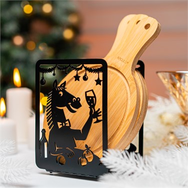 {{photo.Alt || photo.Description || 'Подставка для разделочных досок Весёлая Лошадь 300-238 металл'}}