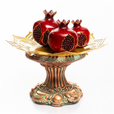 {{photo.Alt || photo.Description || 'Фруктовница Византия U09419 полистоун, металл'}}