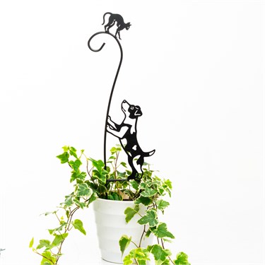 {{photo.Alt || photo.Description || 'Опора для растений Кошка с собакой 202-088 h=50 см'}}