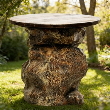 {{photo.Alt || photo.Description || 'Стол садовый Камень U08011 стеклопластик d=43 см h=50 см'}}