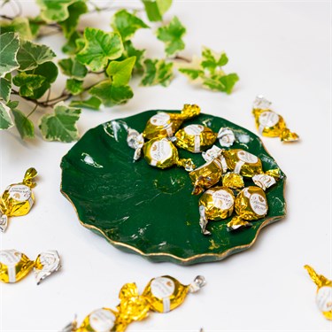 {{photo.Alt || photo.Description || 'Декоративная подставка Лист лотоса U09460 полистоун'}}