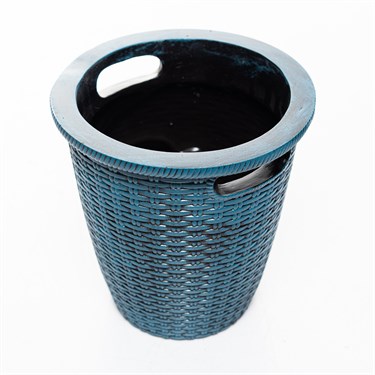 {{photo.Alt || photo.Description || 'Кашпо Плетёное U09457 из полистоуна, высота 27 см, диаметр 20 см'}}