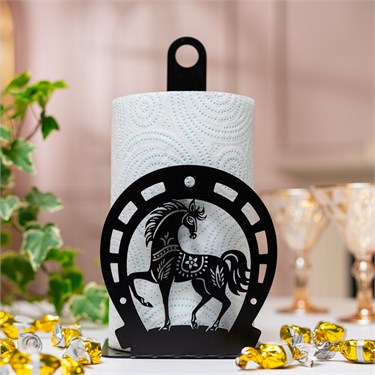 {{photo.Alt || photo.Description || 'Подставка для бумажных полотенец Лошадь с подковой 300-074'}}