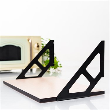 {{photo.Alt || photo.Description || 'Настенная полка с кронштейнами 702-248B-DL52 металл, ЛДСП'}}