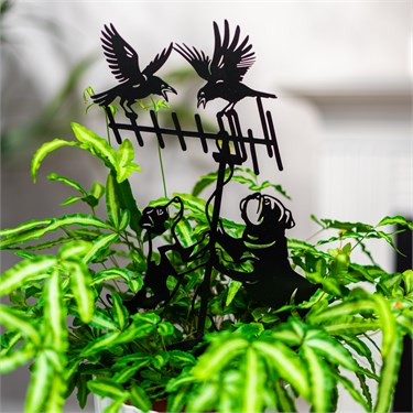 {{photo.Alt || photo.Description || 'Садовая декоративная фигура Собаки и вороны 801-274 h=40 см металл'}}