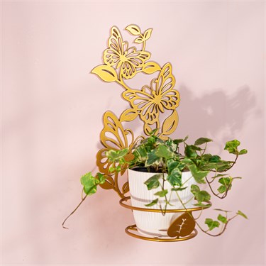 {{photo.Alt || photo.Description || 'Подставка настенная для одного растения Бабочки 150-236R со съёмной корзиной d=12 см'}}