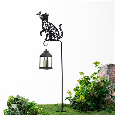 {{photo.Alt || photo.Description || 'Шпалера разборная для садовых растений Кошка с бабочкой 202-096R  h=123 см'}}