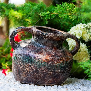 {{photo.Alt || photo.Description || 'Интерьерная скульптура Греческая амфора средняя U09448 полистоун'}}