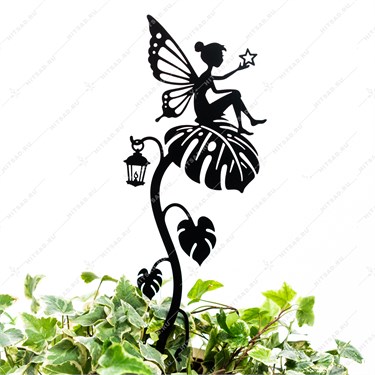 {{photo.Alt || photo.Description || 'Шпалера декоративная Бабочка и монстера 202-231 металл h=40 см'}}