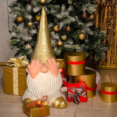 {{photo.Alt || photo.Description || 'Садовая фигура Гномик F08369 стеклопластик h=85 см'}}