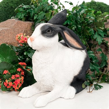 {{photo.Alt || photo.Description || 'Фигура садовая Заяц ушастый F07429-WBL, полистоун, белый с чёрным, 36 см'}}