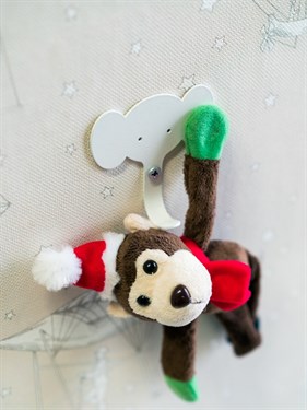 {{photo.Alt || photo.Description || 'Настенный крючок детский Слонёнок 702-017 металл'}}